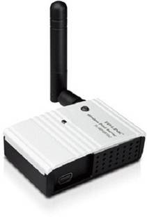 TP-Link Tp Link Wireless Print Server Tl-WPS510u Wireless Router 2.4 GHz 150 Mbps Wifi Speed Single Band External Antenna Both (Ethernet and ADSL)