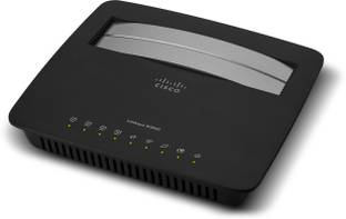 LINKSYS Dual-band Wireless Router with ADSL2 + Modem and USB (X3500) Wireless Router 5 GHz 750 Mbps Wifi Speed Dual Band Internal Antenna Ethernet (Cable Broadband)