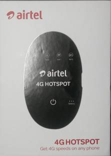 Airtel ZTE W670 4G Router 2.4 GHz 150 Mbps Wifi Speed Dual Band Internal Antenna MiFi (Sim Based)