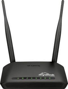 D-Link DIR-605L Wireless Router 2.4 GHz 300 Mbps Wifi Speed Single Band External Antenna Ethernet (Cable Broadband)