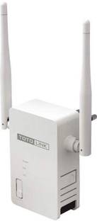 Toto Link EX300 Wireless N Range Extender Wireless Router 2.4 GHz 300 Mbps Wifi Speed Single Band External Antenna Ethernet (Cable Broadband)