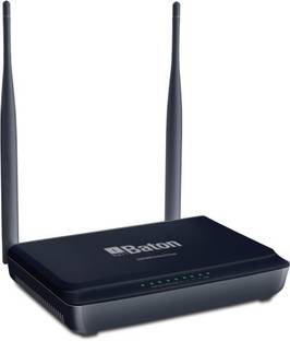 iball MIMO Wireless-N Router - iB-WRB300N Wireless Router 2.4 GHz 300 MBPS Wifi Speed Single Band External Antenna Ethernet (Cable Broadband)