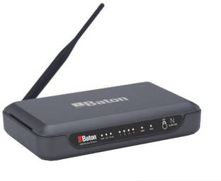 iball Wireless-N Wireless Router 2.4 GHz 150 Mbps Wifi Speed Single Band External Antenna Ethernet (Cable Broadband)