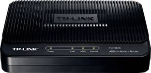 TP-Link ADSL2 Plus Modem Router 2.4 GHz 24 Mbps Wifi Speed Single Band Internal Antenna ADSL (Telephone)