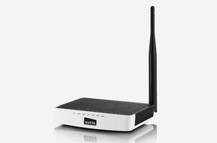 NETIS WF2411 N Wireless Wireless Router 2.4 GHz 150 Mbps Wifi Speed Single Band External Antenna Ethernet (Cable Broadband)
