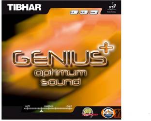 TIBHAR genius + optimum sound 11.3 mm Table Tennis Rubber