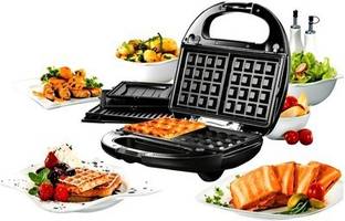 NOVA 3 In 1 Snack Magic Nsm 2403 Grill, Toast