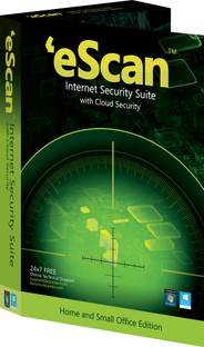 eScan Internet Security Suite with Cloud Security 1 PC 1 Year