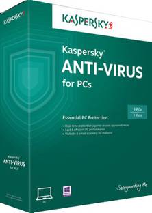 Kaspersky Anti-Virus 2014 3 PC 1 Year
