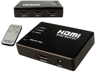 MEF HDMI Screen Switcher 1X3 with Remote Control Media Streaming Device