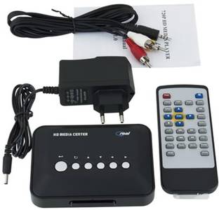 Axcess 720P HD Media Center RM/RMVB/AVI/MPEG Multi Media Video Player with AV YPbPr USB SD/MMC Port Remote Control Media Streaming Device