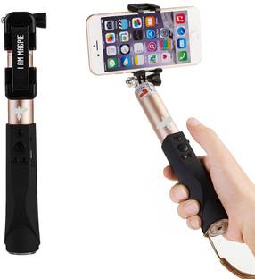 MAGPIE Magpie Selfie Stick with bluetooth , Zoom in & zoom out function for smartphones , camera Bluetooth Selfie Stick