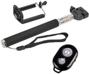 SPEED Mobile Selfie Mono Pod with bluetooth shutter click control Bluetooth Selfie Stick