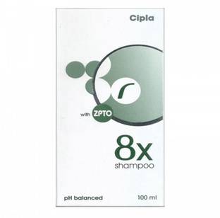 Cipla 8x Shampoo with ZPTO 100ml