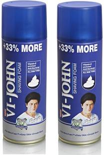 VI-JOHN Shaving Foam Combo (All Skin Type)