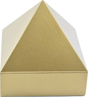 REIKI CRYSTAL PRODUCTS Wooden Pyramid Wish Box 6 Inch Decorative Showpiece  -  18 cm
