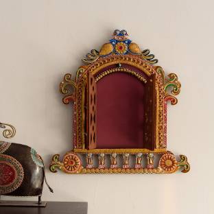 eCraftIndia Decorative Papier-Mache Jharokha Wall Hanging Decorative Showpiece  -  46 cm