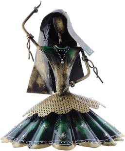 JaipurCrafts Beautiful Rajasthani Doll Decorative Showpiece  -  26 cm