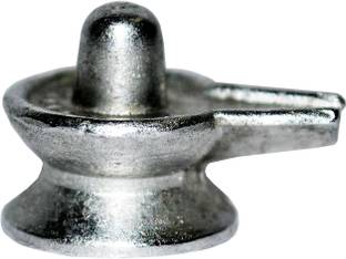 Real Seed Original Parad (Mercury) Shivling Energized Mini Size Decorative Showpiece  -  1.4 cm