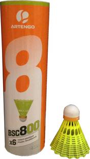 ARTENGO by Decathlon 800 Plastic Shuttle  - Yellow