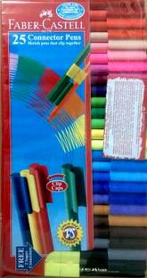 FABER-CASTELL Connector Superfine Nib Sketch Pens  with Washable Ink