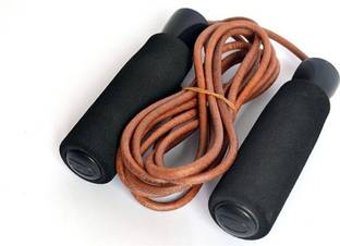 Imported Leather Jump Weighted Skipping Rope