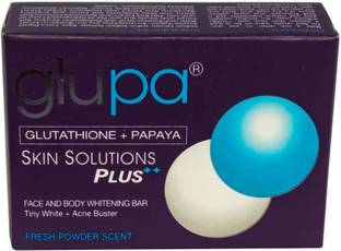 glupa Glutathione + Papaya Skin Solution Plus Whitening Soap (Made In Philippines)
