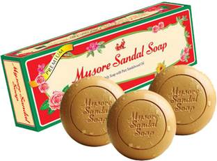 MYSORE SANDAL Sandal Bath Tablet Trio