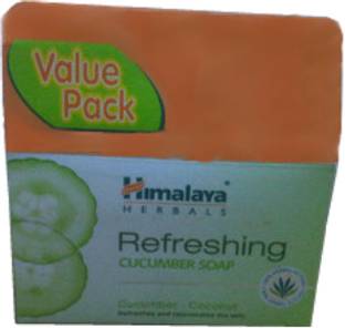 Himalaya Herbals Refreshing Cucumber Soap Set of 3