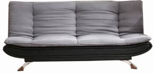 FURNY 3 Seater Double Foam Fold Out Sofa Cum Bed