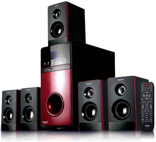 TRUVISON SE-7777 Multimedia System USB FM AUX MMC Playback Support Bluetooth Feature Superior Sound Clarity Bluetooth Home Theatre