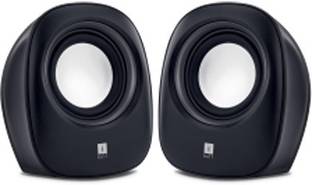 iball SoundWave 2 Multimedia 2.0 -Black 4 W Portable Laptop/Desktop Speaker