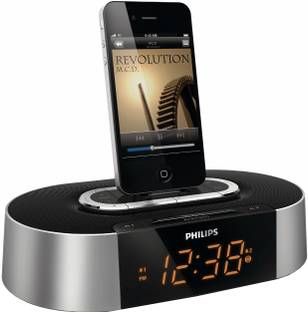 Philips AJ7030D/12 Docking Speakers with Clock Radio and Alarm