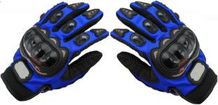 Pa PROBIKERZ(FULL)-L-BLUE-lo566 Riding Gloves