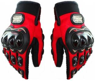 Pa PRO-BIKERZ-RED-ATT-(FULL-FINGERED)-XL-Q8209 Riding Gloves