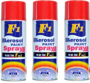 F1 PREMIUM Red Spray Paint 450 ml