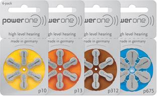 Power one Hearing Aid Battery size 675 (60 PCS)
