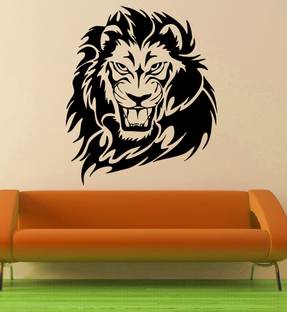 RNG 70 cm lion Self Adhesive Sticker