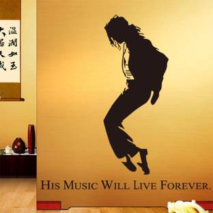 Oren Empower Michael Jackson In Dancing Pose Wall Decal