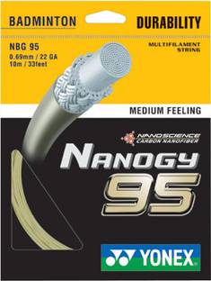 YONEX Nanogy 95 0.69 Badminton String - 10 m