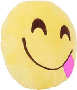 Tickles Whatsapp sofa Smiley Emoticon Tongue out  - 30 cm