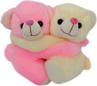 Bubble Hut Couple Teddy Bear Soft Toy  - 9 inch