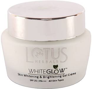 LOTUS HERBALS Sunscreen - SPF 25 PA+++ White Glow Skin Whitening & Brightening Gel Cream