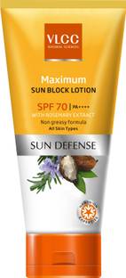 VLCC Sunscreen - SPF 50 PA+++ Maximum Sun Block Lotion