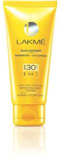 Lakmé Sunscreen - SPF 50 PA++ Sun Expert Fairness