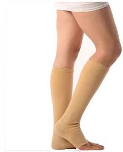 VISSCO Medical Compression Stockings-Below Knee Support