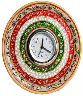 Khatu shyam Analog Multicolor Clock