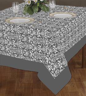 AIRWILL Damask 6 Seater Table Cover