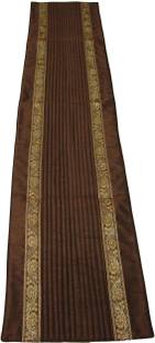 HOME SHINE Brown 90 cm Table Runner