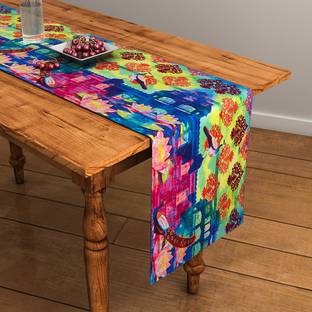 SEJ BY NISHA GUPTA Multicolor 120 cm Table Runner